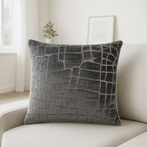 Urban Lux modern szürke párnahuzat 45x45cm